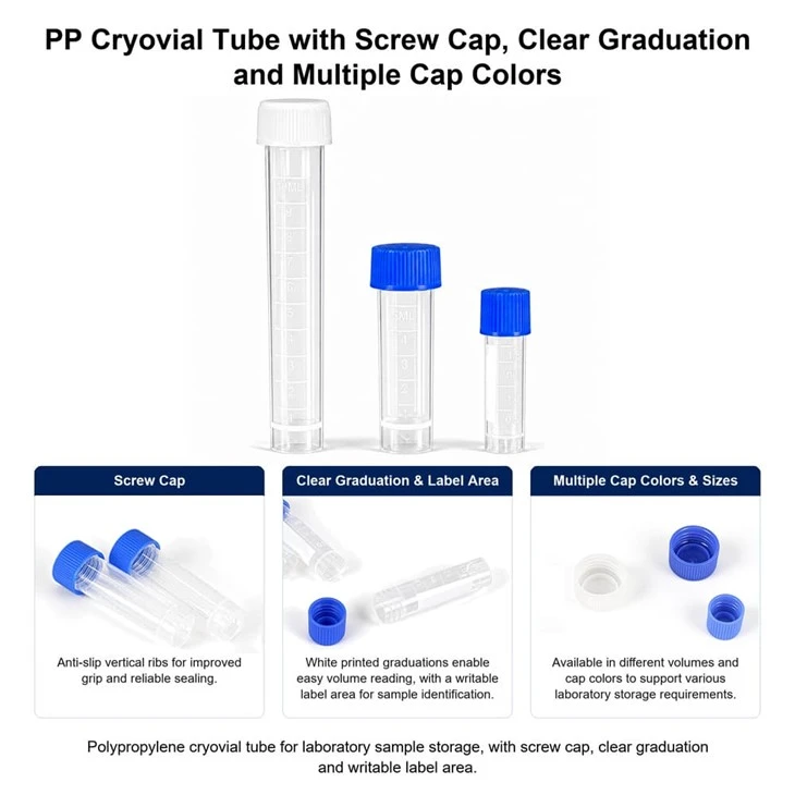 Cryovial Tube factory