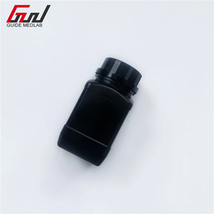 Black Lab Plastic Square Reagent Bottle