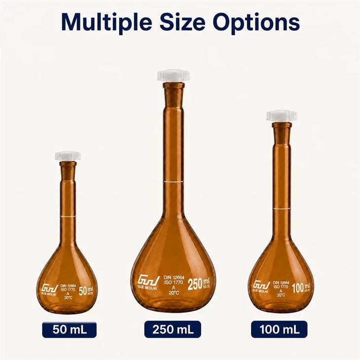 Volumetric Flasks Brown 1000ml factory