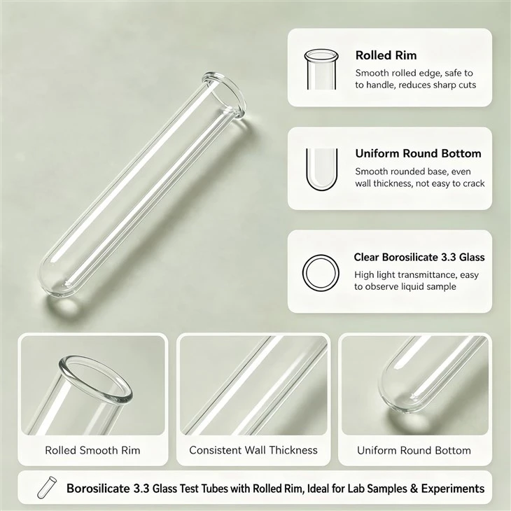 Beaded Rim Glass Test Tube best