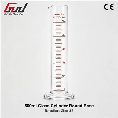 Glass Measuring Cylinder 500ml