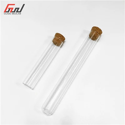 Lab Test Tube with Cork Lid