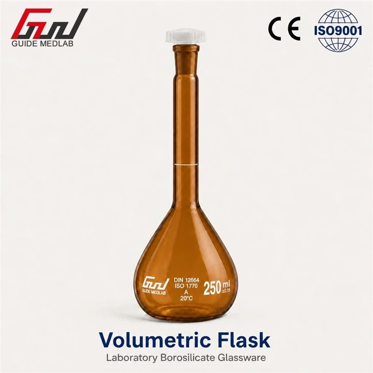 Volumetric Flasks Brown 250ml