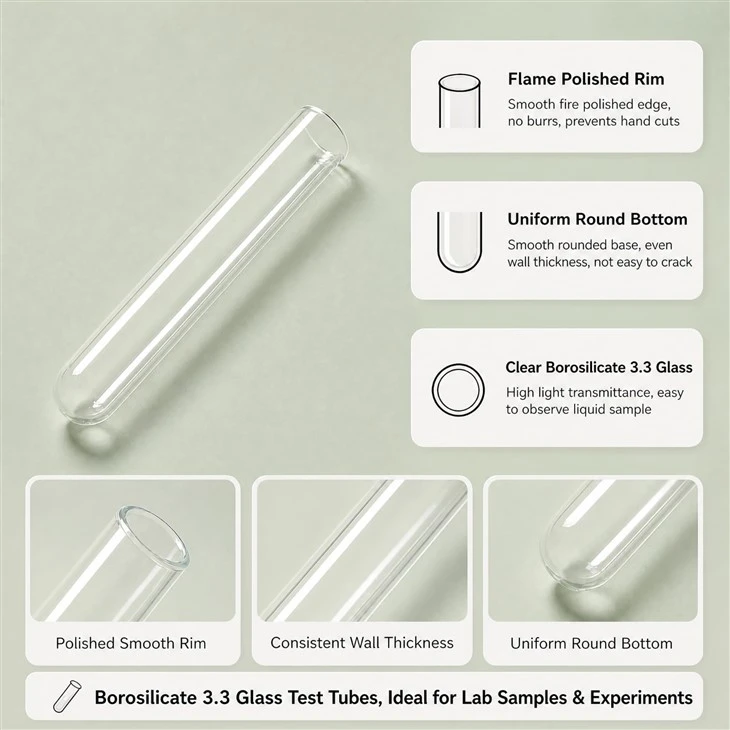 Rimless Glass Test Tube best